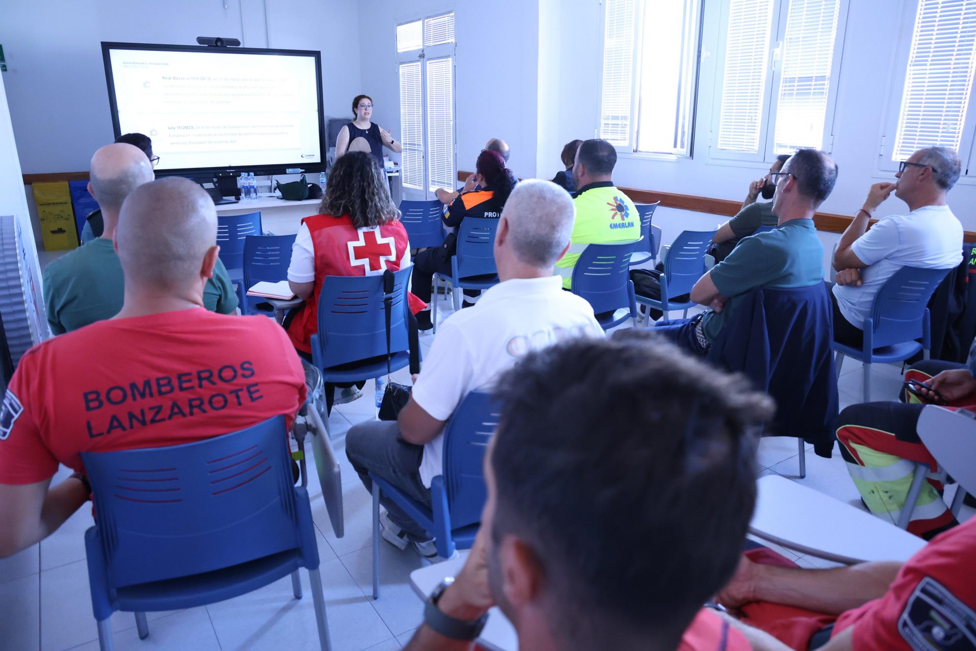 El Cabildo forma a los equipos de emergencia para actuar ante situaciones