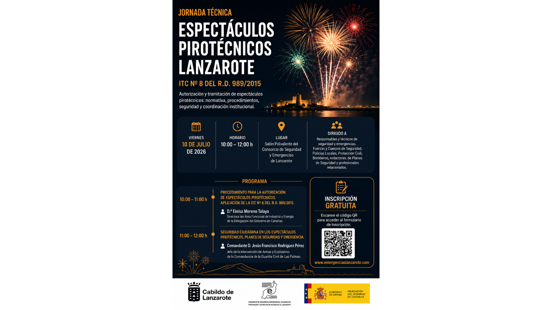 Jornada Técnica sobre la ITC N.º 8 del Real Decreto 989/2015, de 30 de